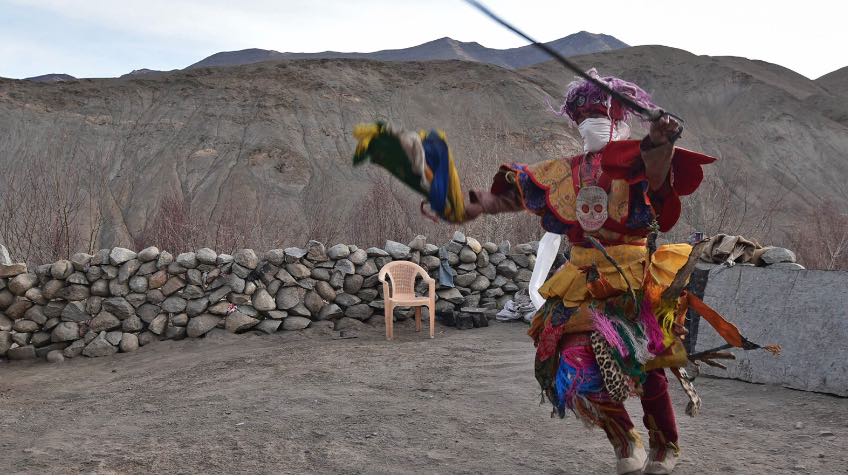 Oracle in Rumtse village, Ladakh, India