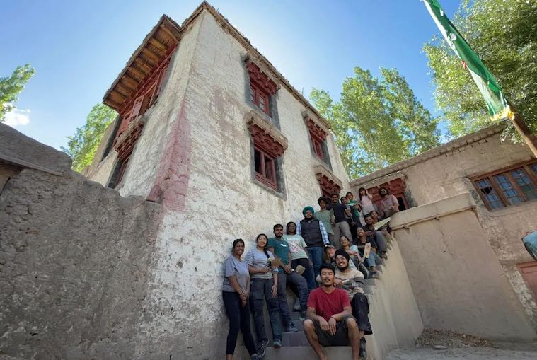 Blog 'A Revival of Natural Building in Ladakh' by Alex Jensen and Kunzang Deachen